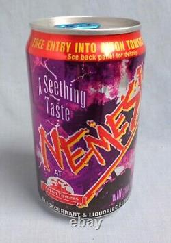 Rare Vintage Nemesis Alton Towers Empty Drinks Can From 1994 Made By Coca Cola