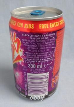 Rare Vintage Nemesis Alton Towers Empty Drinks Can From 1994 Made By Coca Cola