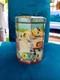 Rare Vintage Octagonal Tin With Spinner Game And Racing Cars 1930's