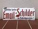Rare Vintage Old Original 1920s Email Schilder Enamel Sign Emailschild