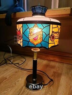 Rare Vintage Oldsmobile Dealer Desk Lamp Tiffany Style Plastic Light 1970s