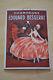 Rare Vintage Original Edouard Besserat Art Deco Champagne Advertisment 1920s Old