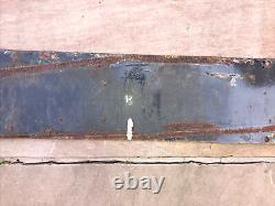 Rare Vintage Original MANCHESTER Enamel Sign