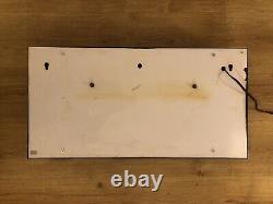 Rare Vintage Original Marlboro Cigarettes Advertising Light Sign Clock No Enamel