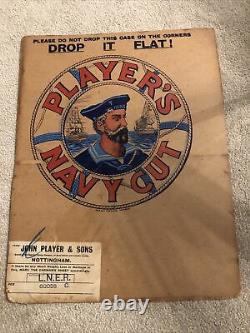 Rare Vintage Original Players Navy Cut Packaging Case/ Side Railway L. N. E. R