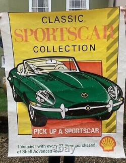 Rare Vintage Original Shell Oil Garage Promo Poster