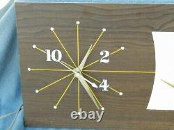 Rare Vintage Pam Drink DR Pepper Electric Clock 65-2 Works 1965