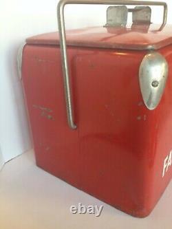 Rare Vintage Phillips 66 Farm Service Ice Chest Cooler Collectible Home Decor