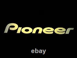 Rare Vintage Pioneer Hi-Fi Stereo Shop Showroom Car Garage Advertising Sign