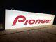Rare Vintage Pioneer Hi-Fi Stereo Shop Showroom Car Garage Advertising Sign
