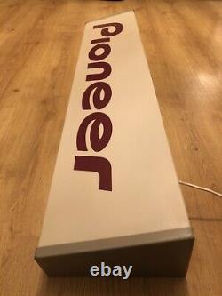 Rare Vintage Pioneer Hi-Fi Stereo Shop Showroom Car Garage Advertising Sign