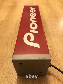 Rare Vintage Pioneer Hi-Fi Stereo Shop Showroom Car Garage Advertising Sign