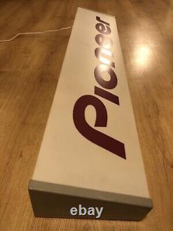 Rare Vintage Pioneer Hi-Fi Stereo Shop Showroom Car Garage Advertising Sign