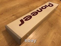 Rare Vintage Pioneer Hi-Fi Stereo Shop Showroom Car Garage Advertising Sign