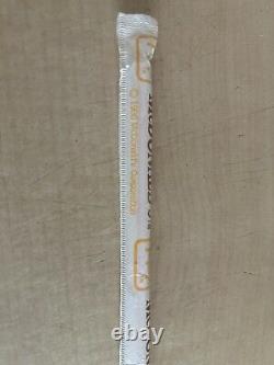 Rare Vintage Plastic McDonalds 1986 Design Straw Still In wrapper Unopened New