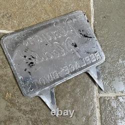 Rare Vintage Players PleaseGolf Course Sign Aluminium Mancave