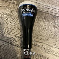 Rare Vintage Porcelain Guinness Beer Bar Tap Handle Knob Swan Neck New Old Stock