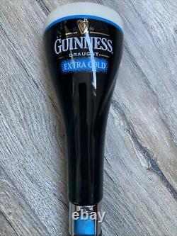 Rare Vintage Porcelain Guinness Beer Bar Tap Handle Knob Swan Neck New Old Stock