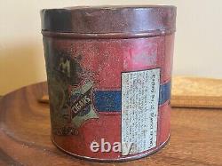 Rare Vintage Possum Round Tobacco Tin Advertising Tin Made USA empty-1469.24
