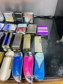 Rare Vintage RONSON Petrol Lighter With Orig. Box & Documents in Working Order