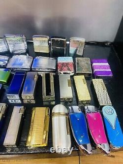 Rare Vintage RONSON Petrol Lighter With Orig. Box & Documents in Working Order