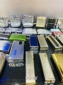 Rare Vintage RONSON Petrol Lighter With Orig. Box & Documents in Working Order