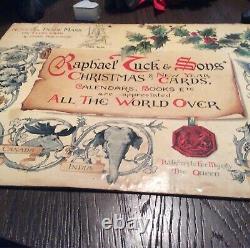 Rare Vintage Raphael Tuck & Sons Point Of Sale Promo Advertising Sign 1893-1901