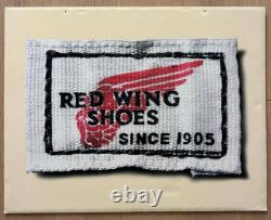 Rare Vintage Red Wing Shoes Advertising Sign Authentic Collector's Item