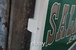 Rare Vintage/Retro 70's Belgium Salik Jeans Light Up Shop Sign