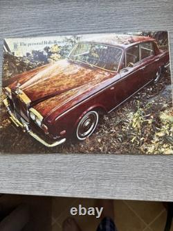 Rare Vintage Rollsroyce Brochures Mint Condition Camargue, Silvershadow-various