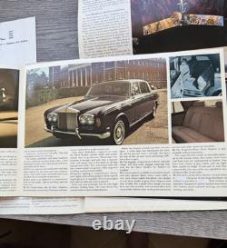 Rare Vintage Rollsroyce Brochures Mint Condition Camargue, Silvershadow-various