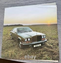 Rare Vintage Rollsroyce Brochures Mint Condition Camargue, Silvershadow-various