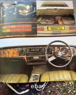 Rare Vintage Rollsroyce Brochures Mint Condition Camargue, Silvershadow-various
