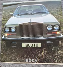 Rare Vintage Rollsroyce Brochures Mint Condition Camargue, Silvershadow-various