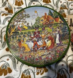 Rare Vintage Rude Huntley & Palmers Biscuit Tin 1980 Kate Greenaway
