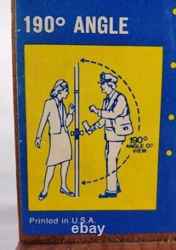 Rare Vintage Salesman Sample Advertising Ives Wide Angle Door Viewer Peep Hole