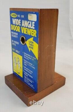 Rare Vintage Salesman Sample Advertising Ives Wide Angle Door Viewer Peep Hole