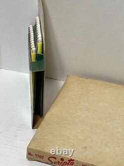 Rare Vintage Script T 707 Advertising Store Display With Pens