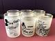 Rare Vintage Set Drink Glasses GDR USSR