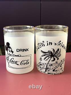 Rare Vintage Set Drink Glasses GDR USSR
