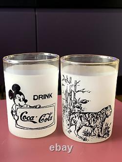 Rare Vintage Set Drink Glasses GDR USSR