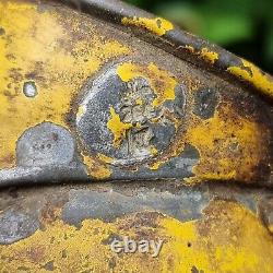 Rare Vintage Shell Robot Man Pint Oil Jug Pourer Automobilia Garage Motoring Old