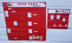 Rare Vintage Stanley Tools Dealer Display Rack Sign Advertising Hardware Store