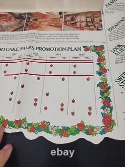 Rare Vintage Strawberry Shortcake Billion Dollar Year Marketing Plan Pamphlet