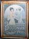 Rare Vintage The Boltonian Under-Vest Rusty Metal Tin Advertising Sign