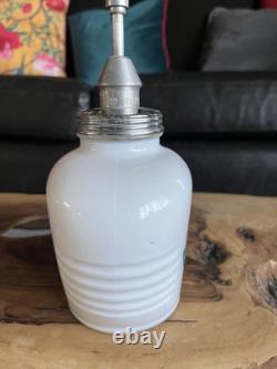 Rare Vintage Vaseline Barber Shop Hair Cream Dispenser