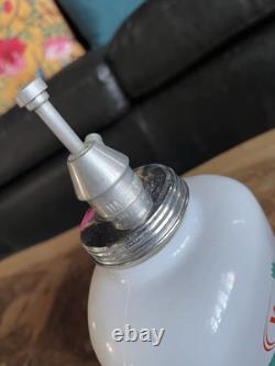 Rare Vintage Vaseline Barber Shop Hair Cream Dispenser