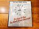 Rare Vintage Wall Street Journal Advertising Retailer Wall Clock