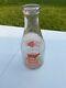 Rare Vintage Wern Farms Advertising Milk Bottle Waukesha, Wisconsin