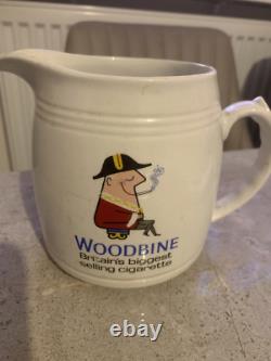 Rare Vintage Woodbine Cigarettes Advertising Jug